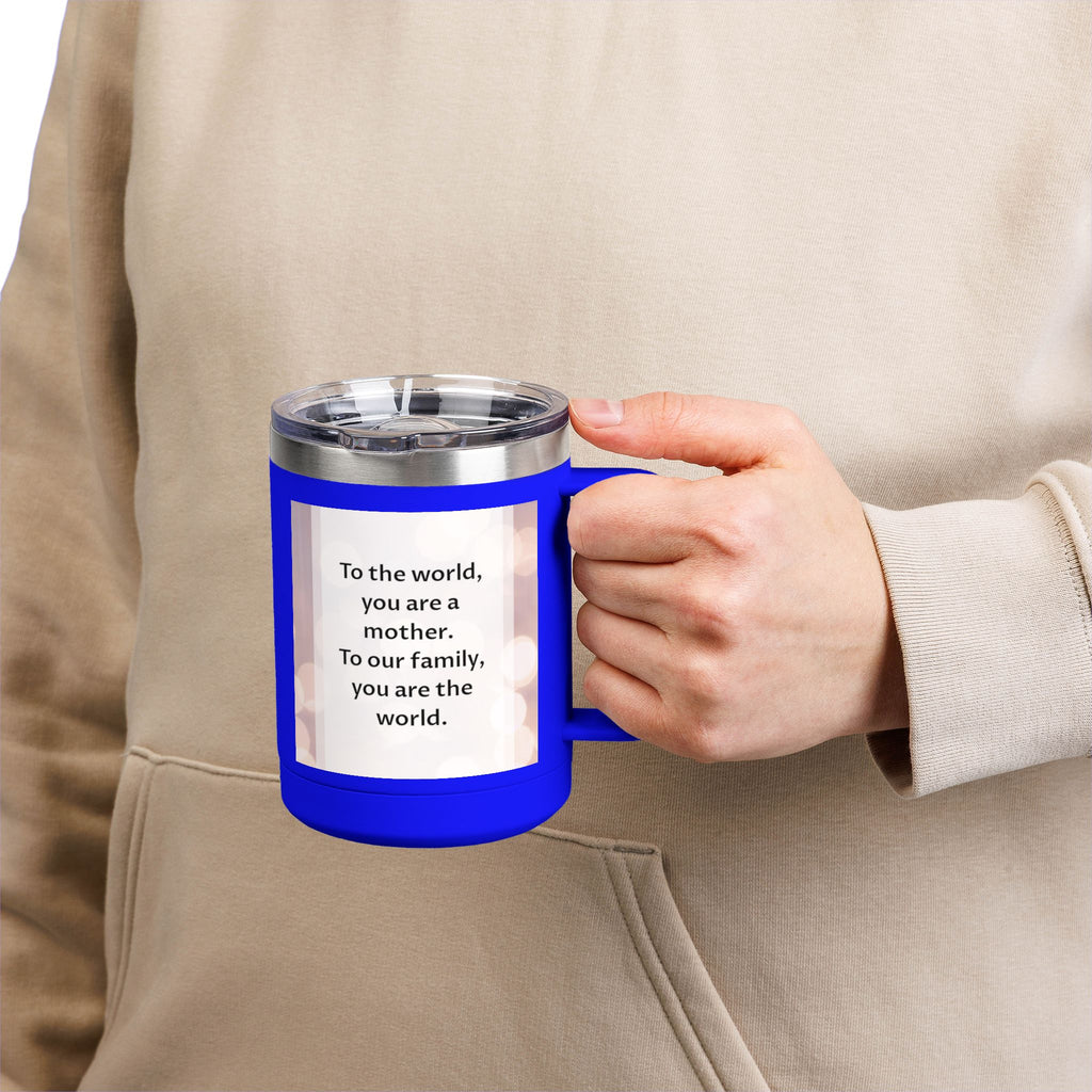 Coffee Mug Tumbler, 15oz