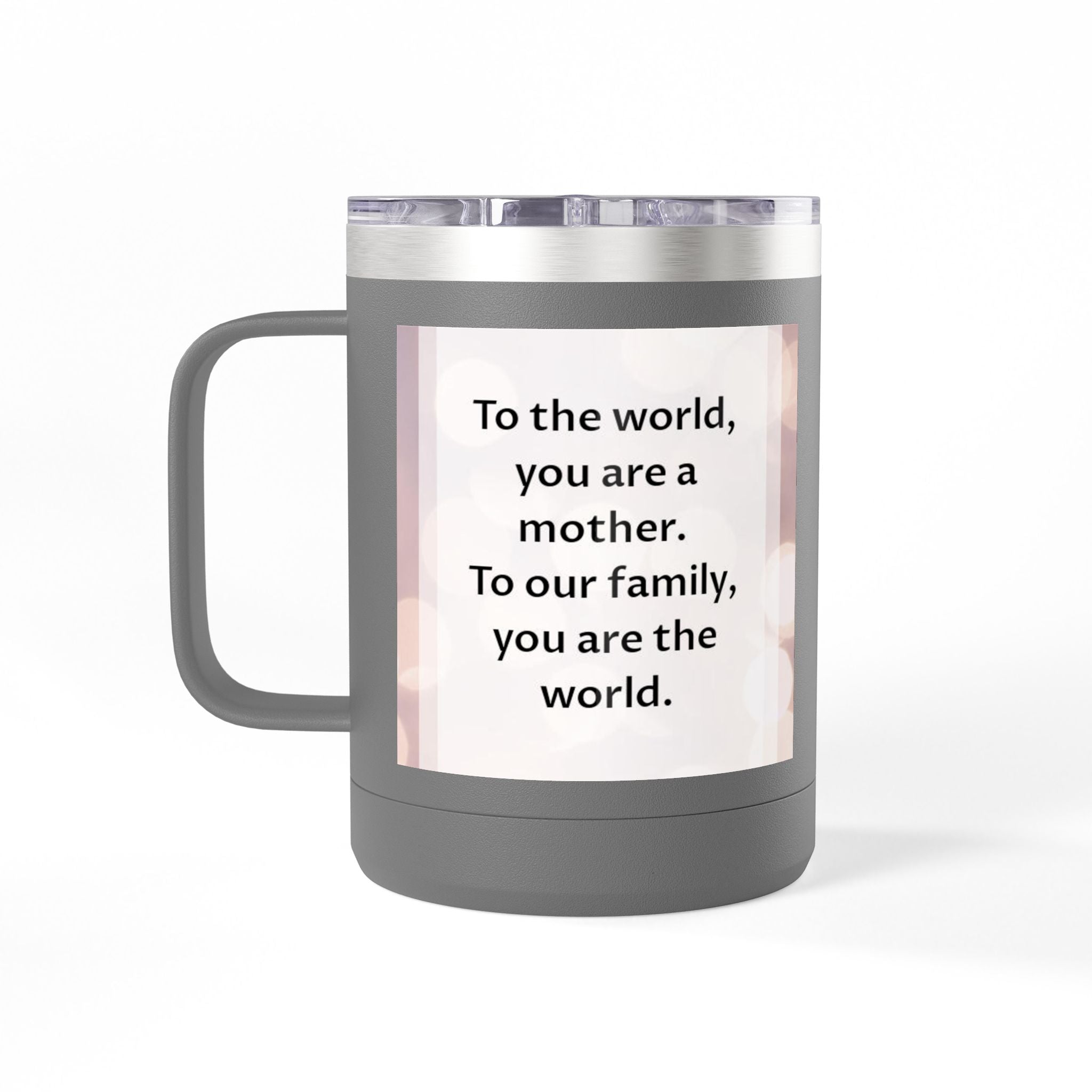 Coffee Mug Tumbler, 15oz