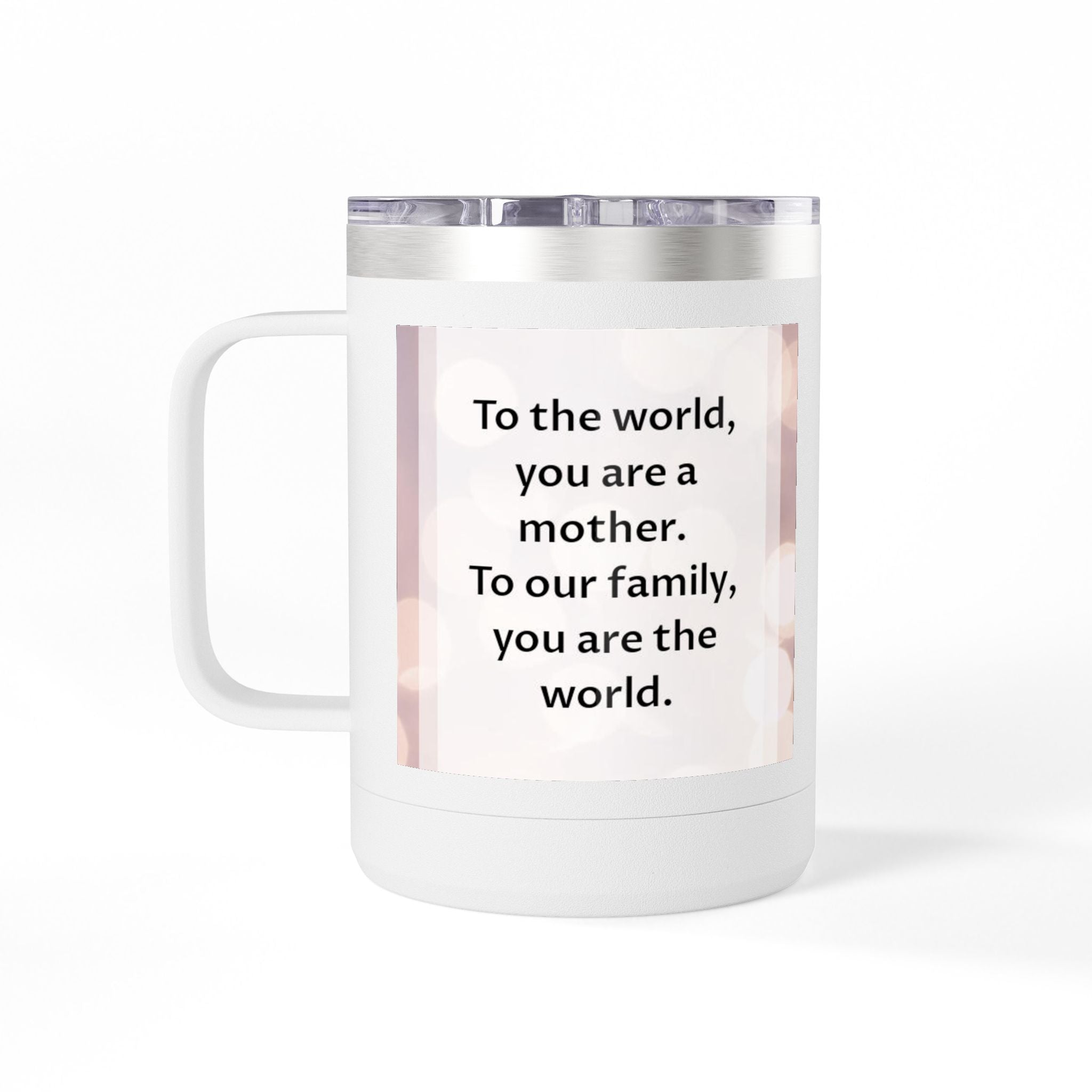 Coffee Mug Tumbler, 15oz