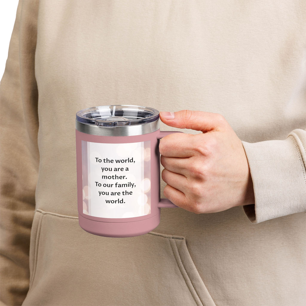 Coffee Mug Tumbler, 15oz
