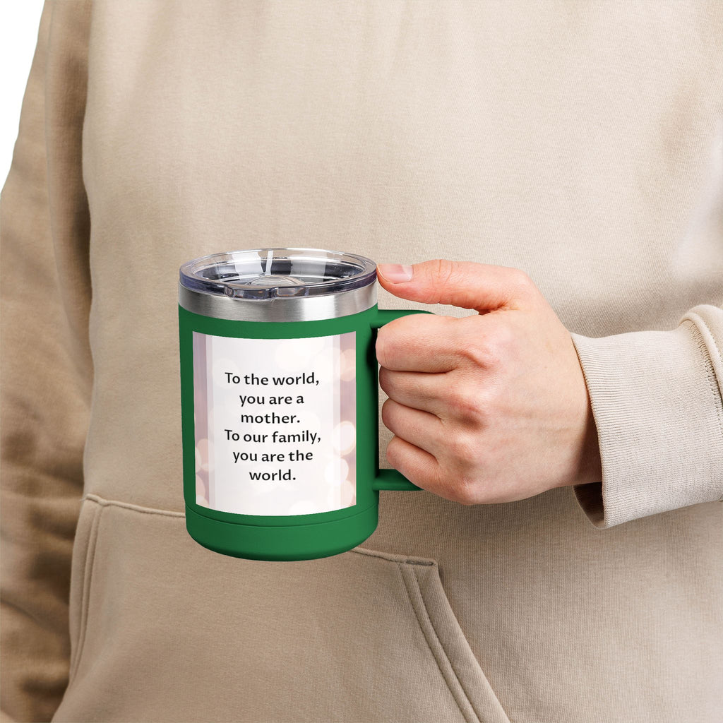 Coffee Mug Tumbler, 15oz