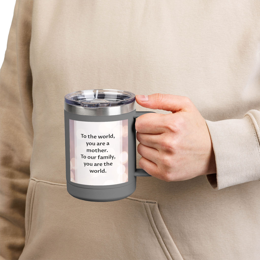Coffee Mug Tumbler, 15oz